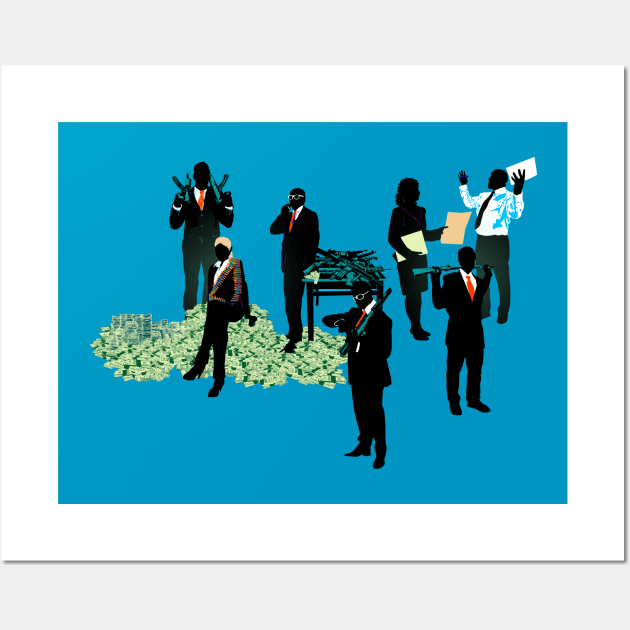 Lawyers Guns n Money Wall Art by sandpaperdaisy